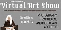 Yahara Journal virtual art show submissions due March 14